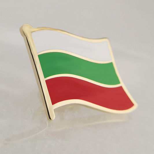 Hard enamel Bulgaria flag lapel pins