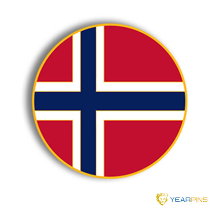 Norway Flag Enamel Pin
