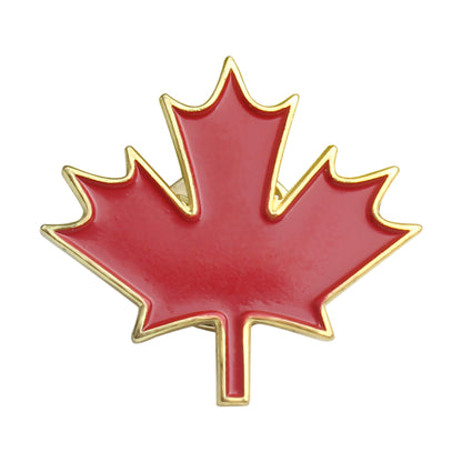 Canada maple leaf flag lapel pins