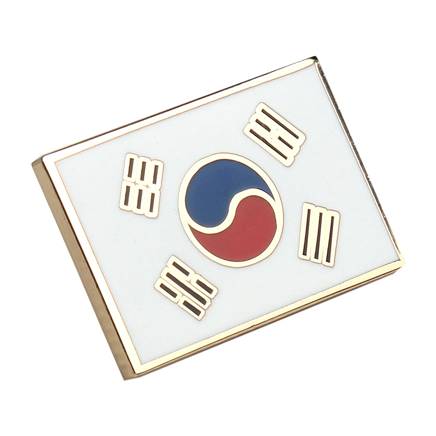 Spilla con bandiera della Corea del Sud
