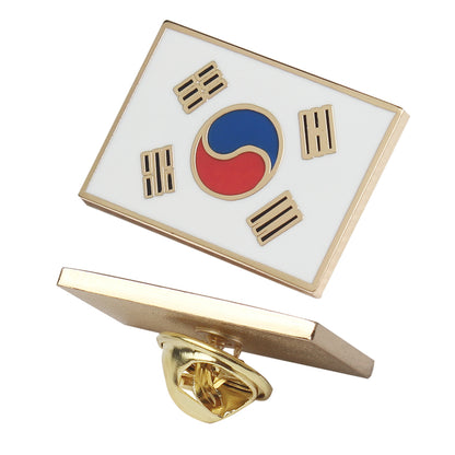 South Korea flag lapel pin