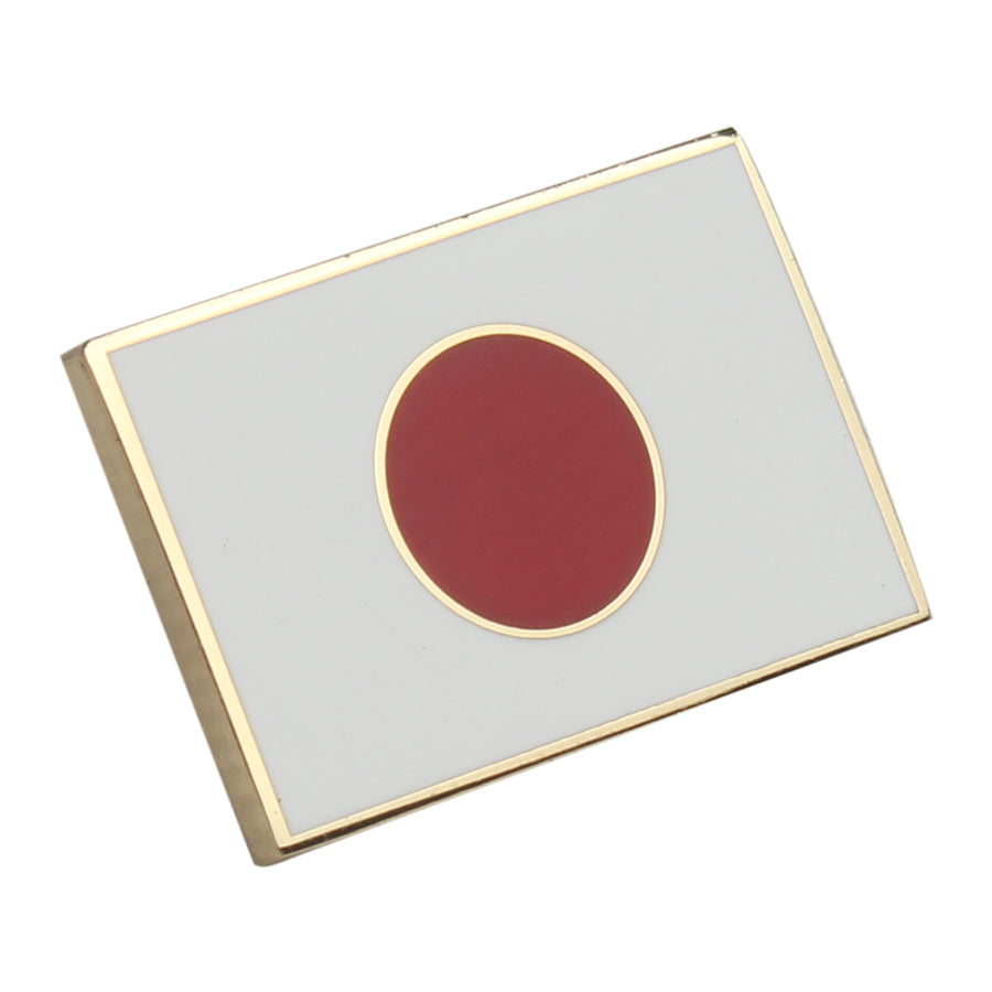 Japanese flag lapel pins
