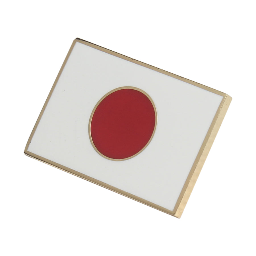 Japanese flag lapel pins