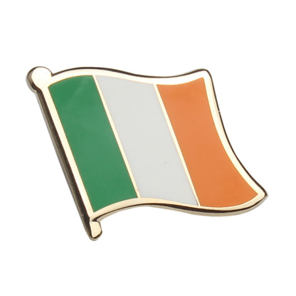 Spille con bandiera irlandese