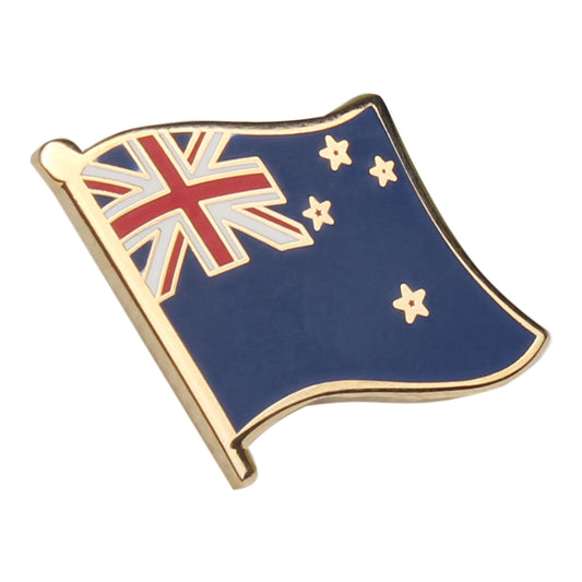Hard enamel New Zeland flag lapel pins