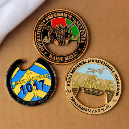 custom bottle opener coins