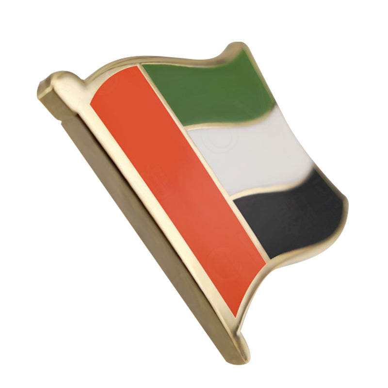 Hard enamel UAE(United Arab Emirates) flag lapel pins