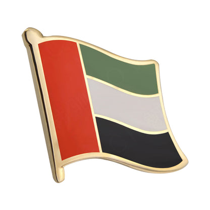 Anstecknadeln mit Hartemaille der Flagge der VAE (Vereinigte Arabische Emirate).