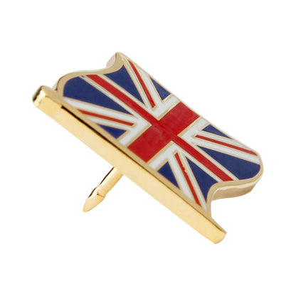 UK flag pin waving flag shape 03
